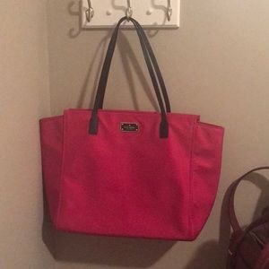 SOLD Kate Spade ♠️ Nylon Tote (Pink!)
